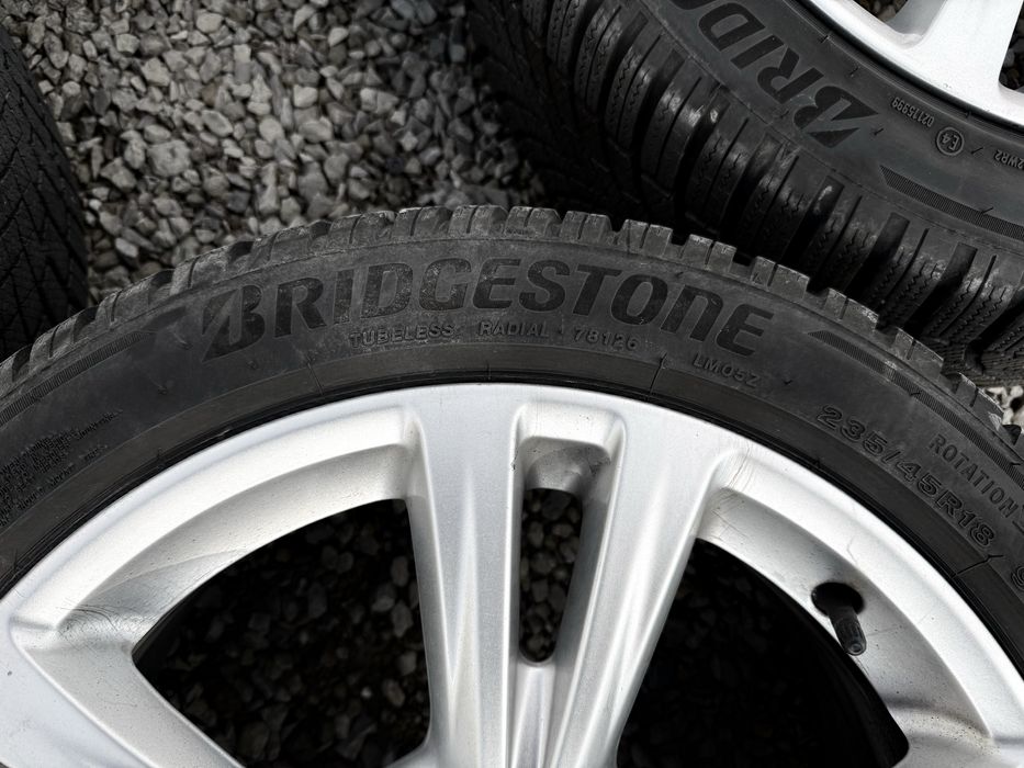 Z21*Zimówki ALU*Opel INSIGNIA"GSi" 235/45/18*DOT2024*5x115*Bridgestone