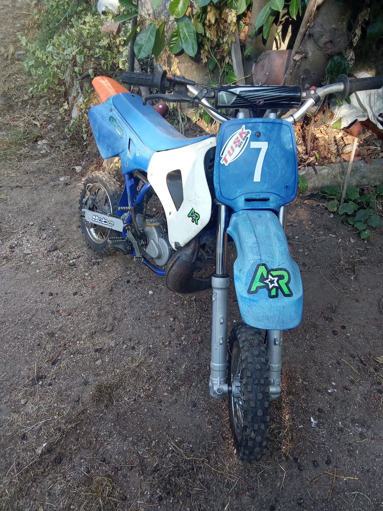 Moto cross Polini para criança 50cm3