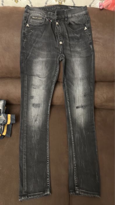 Джинси чоловічі чорні Philipp Plein