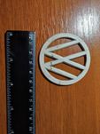 Значок логотип VW volkswagen