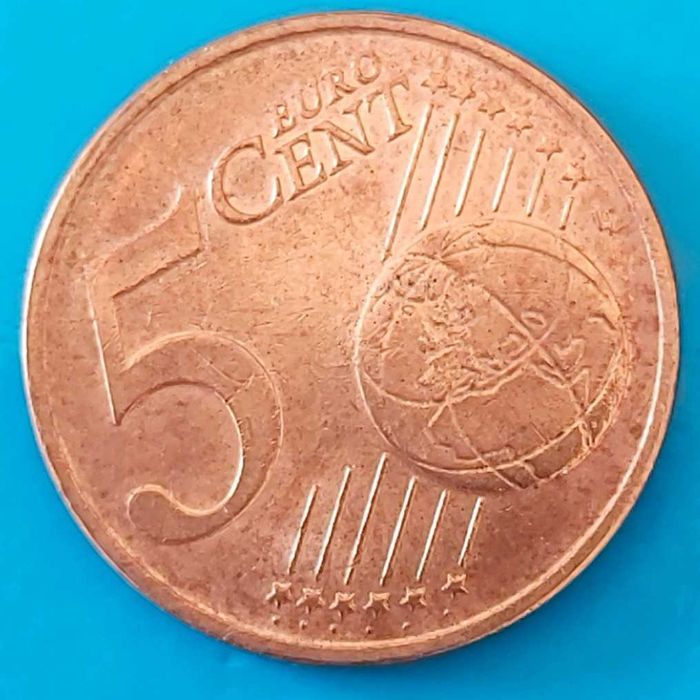5 Cêntimos de 2017 * J * da Alemanha