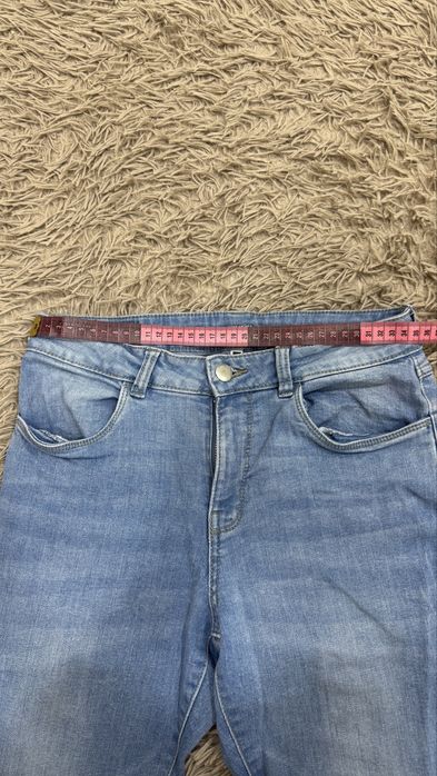 Сині жіночі джинси скіні