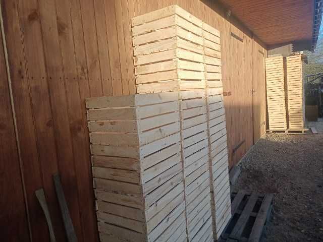 Nowe SKRZYNKI drewniane JEDYNKI 50x40x30 bite gwoździem
