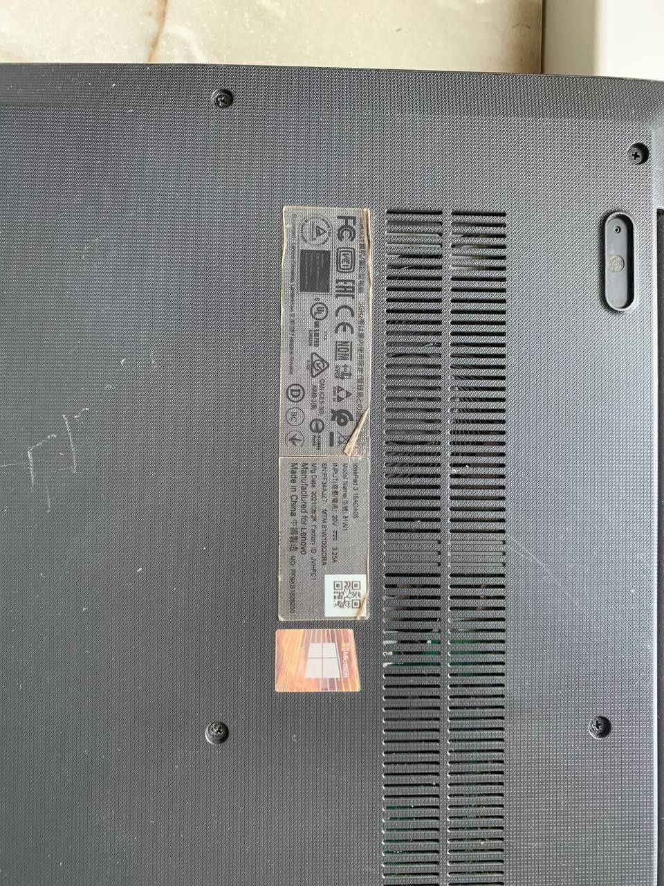 Продам lenovo ideapad 3 15ada05 81w100q