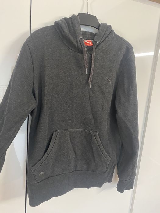 Puma bluza z kapturem szara