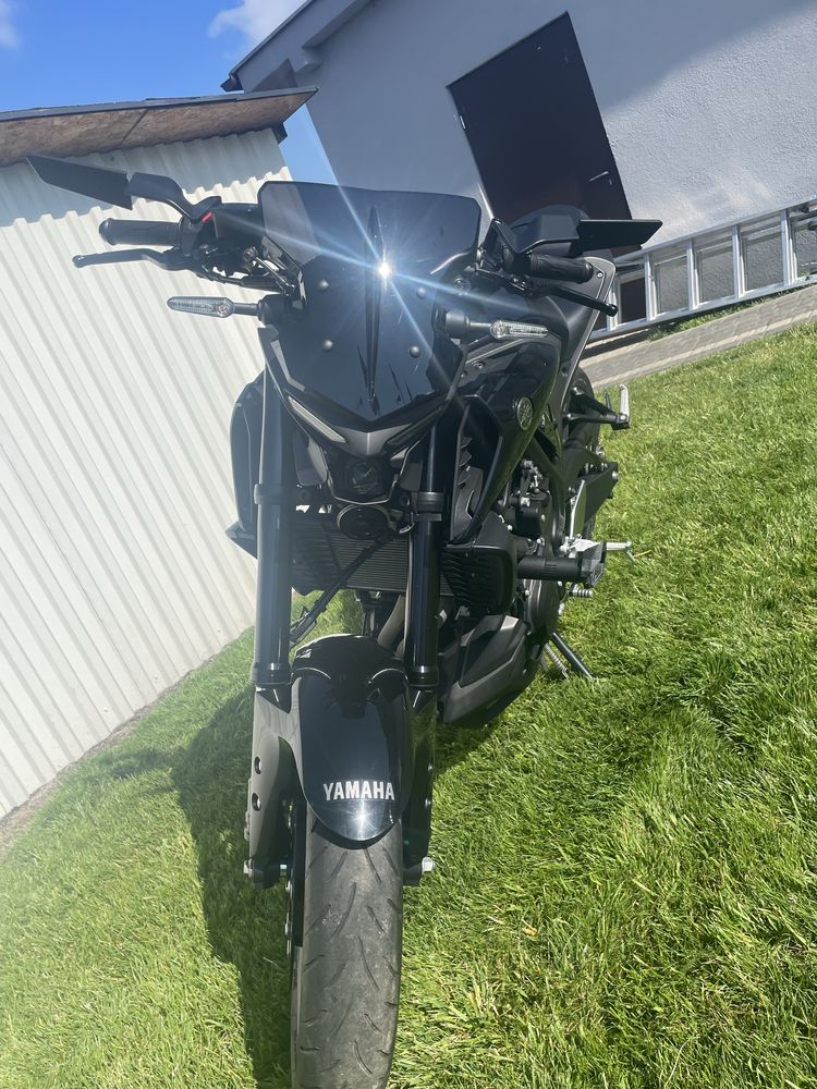 Yamaha MT 03 320/125, 2020r Akrapovic 250/125