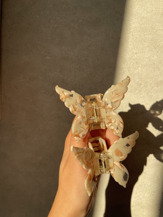 Метелик бабочка заколки Крабик заколка зажим бабка Zara Зара