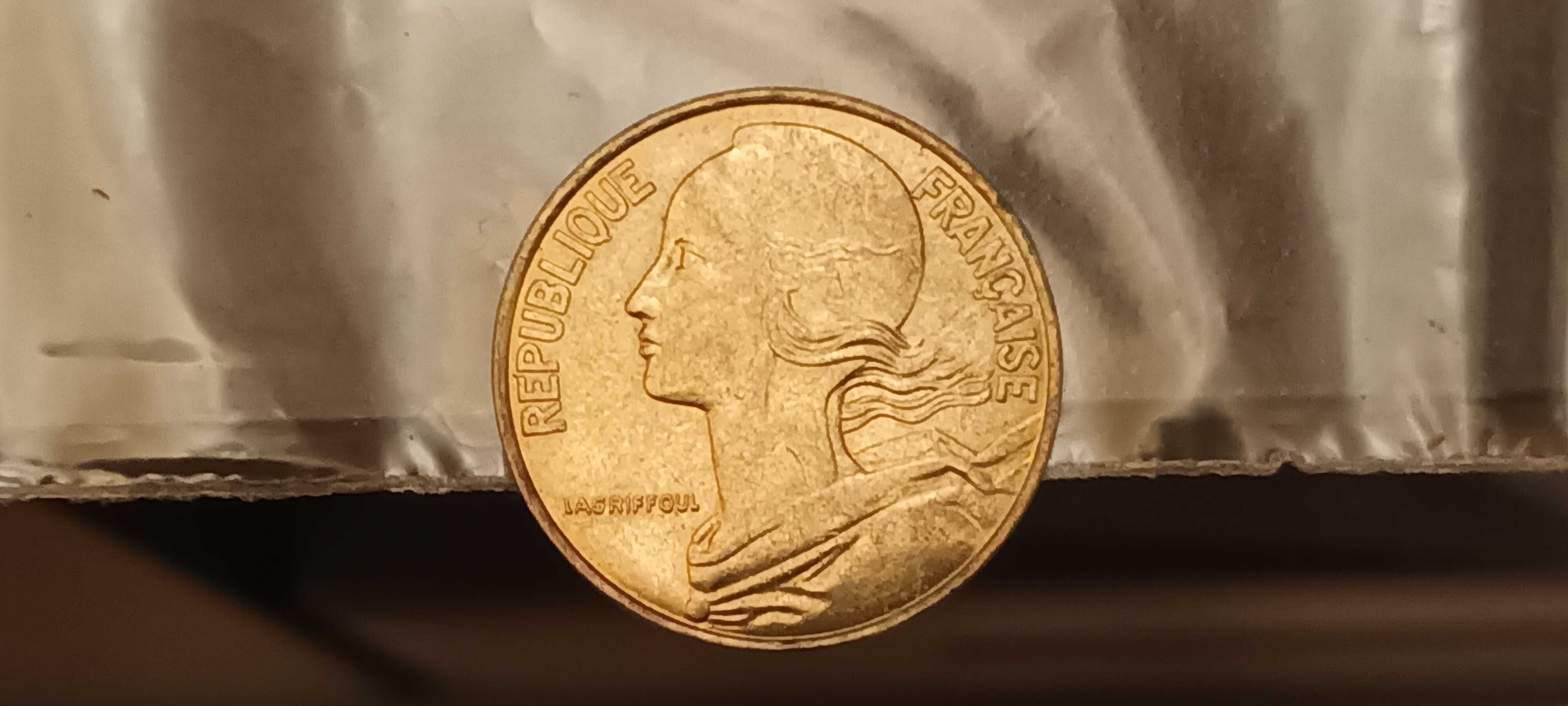 Moneta Francja 20 centymów, 1997