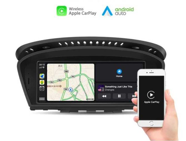 NOWE Radio BMW e60 Apple CarPlay Android auto E61 E63 E64 E90 E91 E92