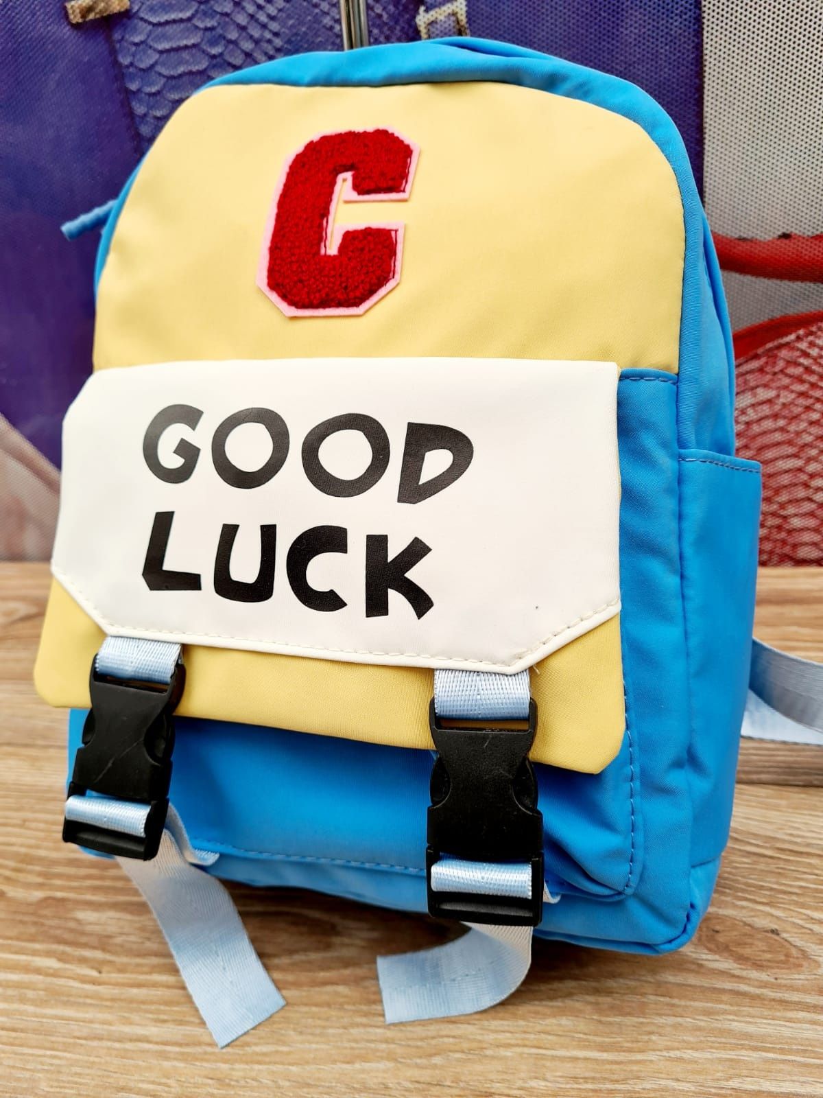 Nowy modny plecak plecaczek dla dzieci Good Luck