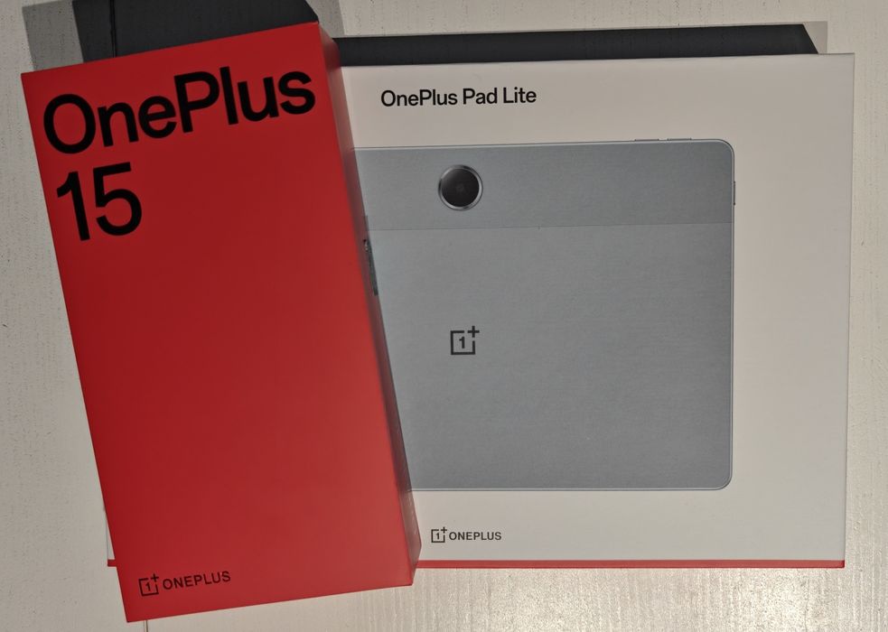 Nowy OnePlus 15 16/512 Sand Storm + OnePlus Pad Lite LTE 4 lata Gwar.E