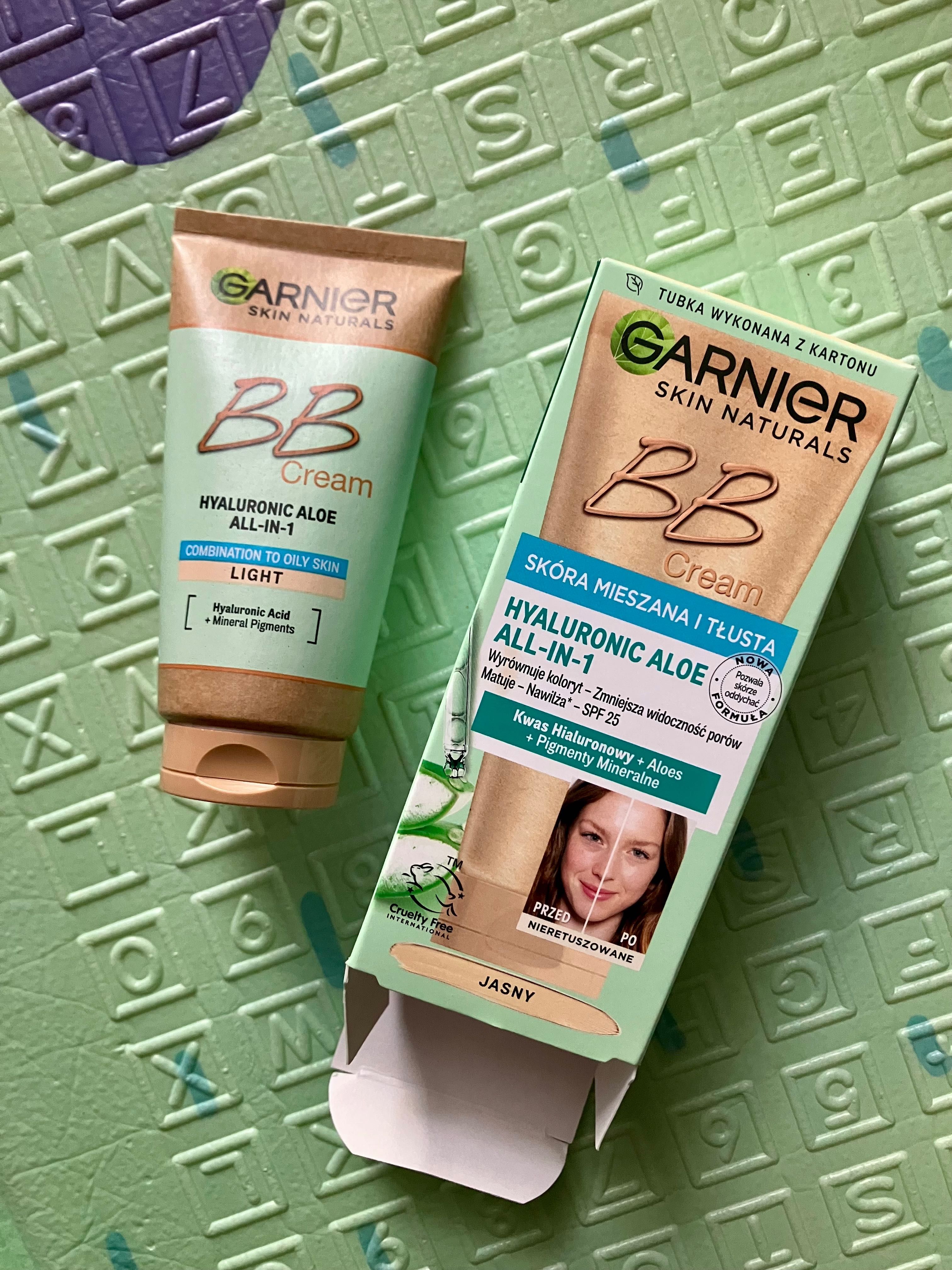 Garnier bb krem hialuronowy aloe jasny