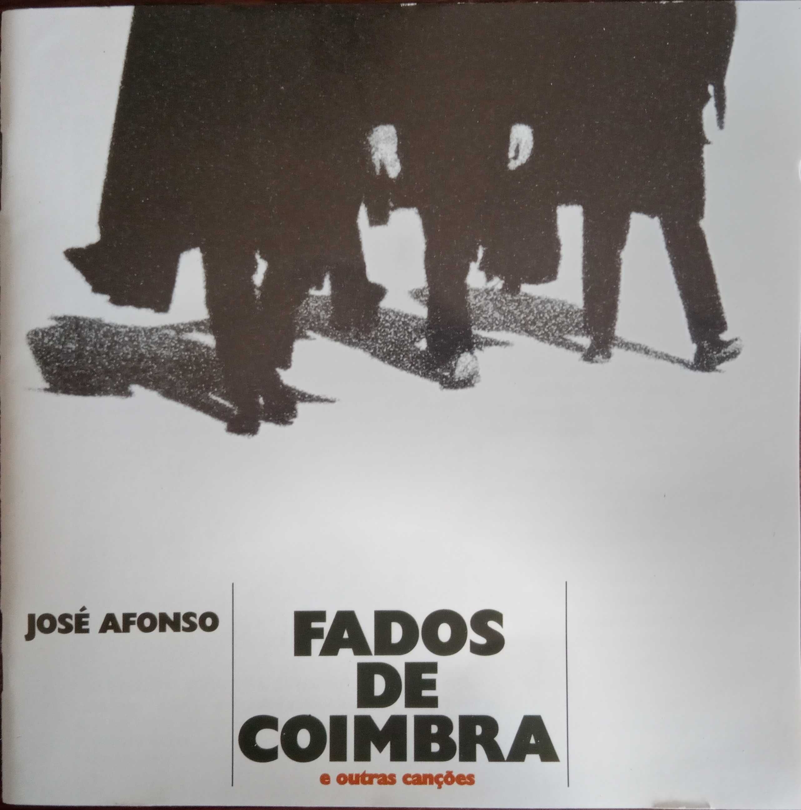 José Afonso	- - - - -		Fados de Coimbra e Outras Canções	- - - - -	CD