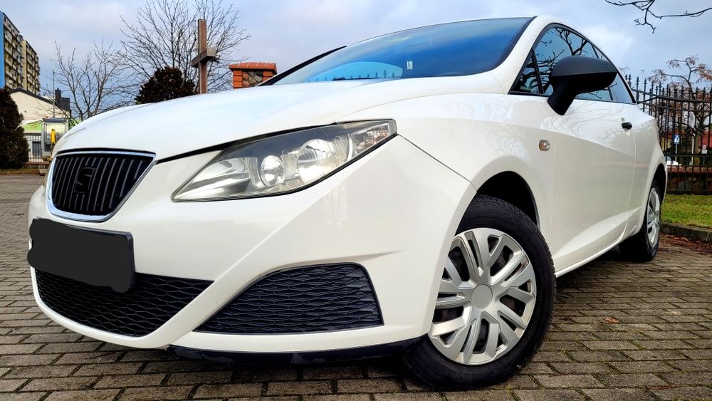 BIAŁA DAMA!Ibiza 1.2 benzyna z Klimą!Stan WZOROWY!