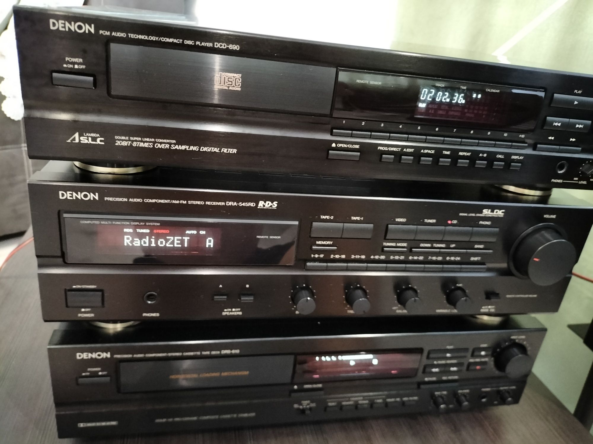 Wieża Denon RDS DRA-545RD
