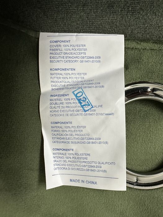 2 Zasłony 117x137cm Aksamitne Zaciemniające Termiczne Na Przelotkach