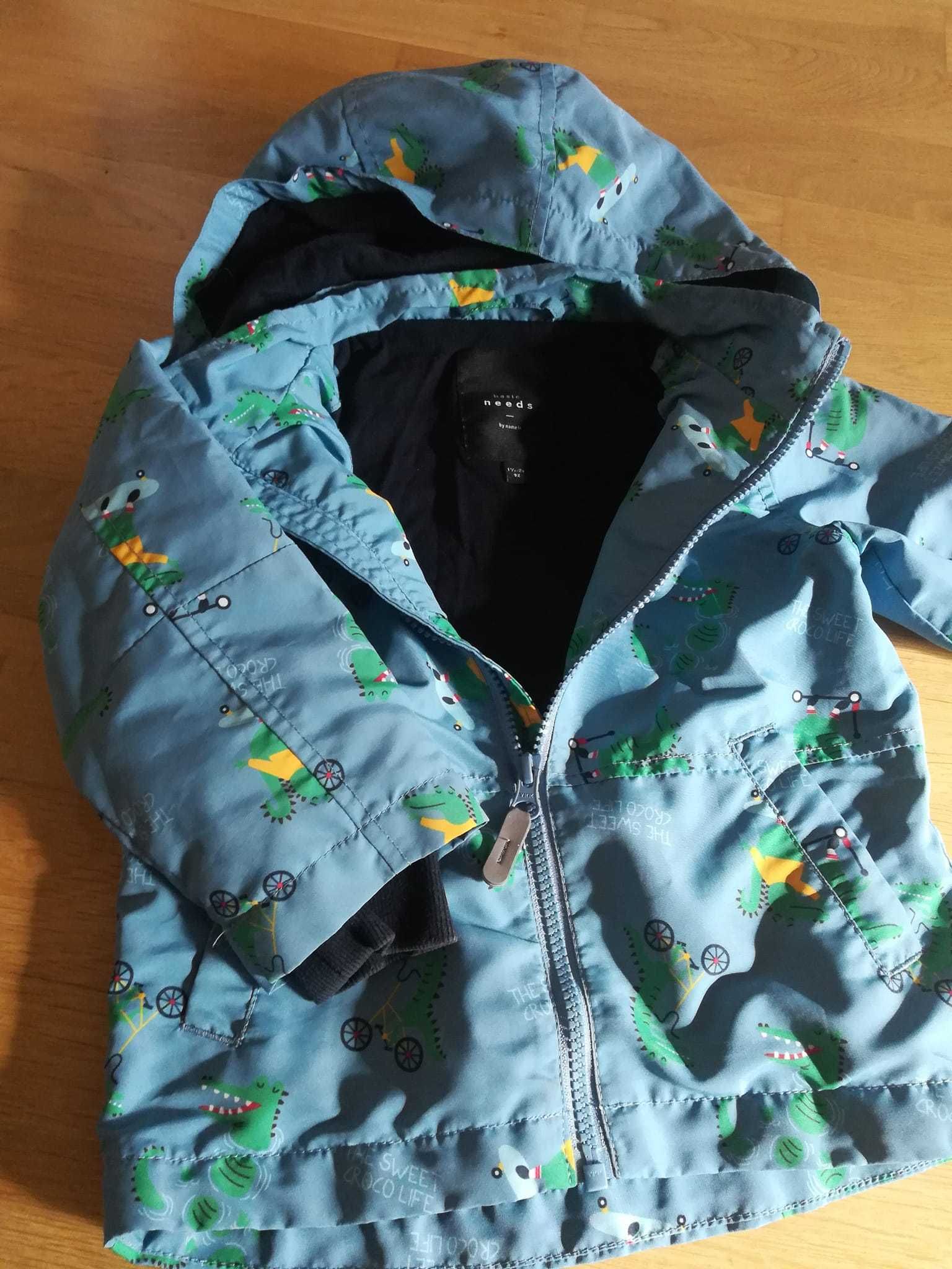 Kurtka dziecięca wiosenna z kapturem 92 Name it