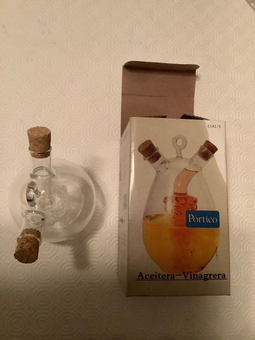 Galheteiro azeite vinagre