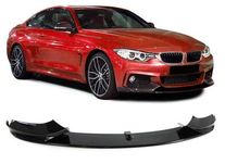 Dokładka Zderzaka Splitter  BMW F32 F33 F36 CZARNY POŁYSK / CARBON