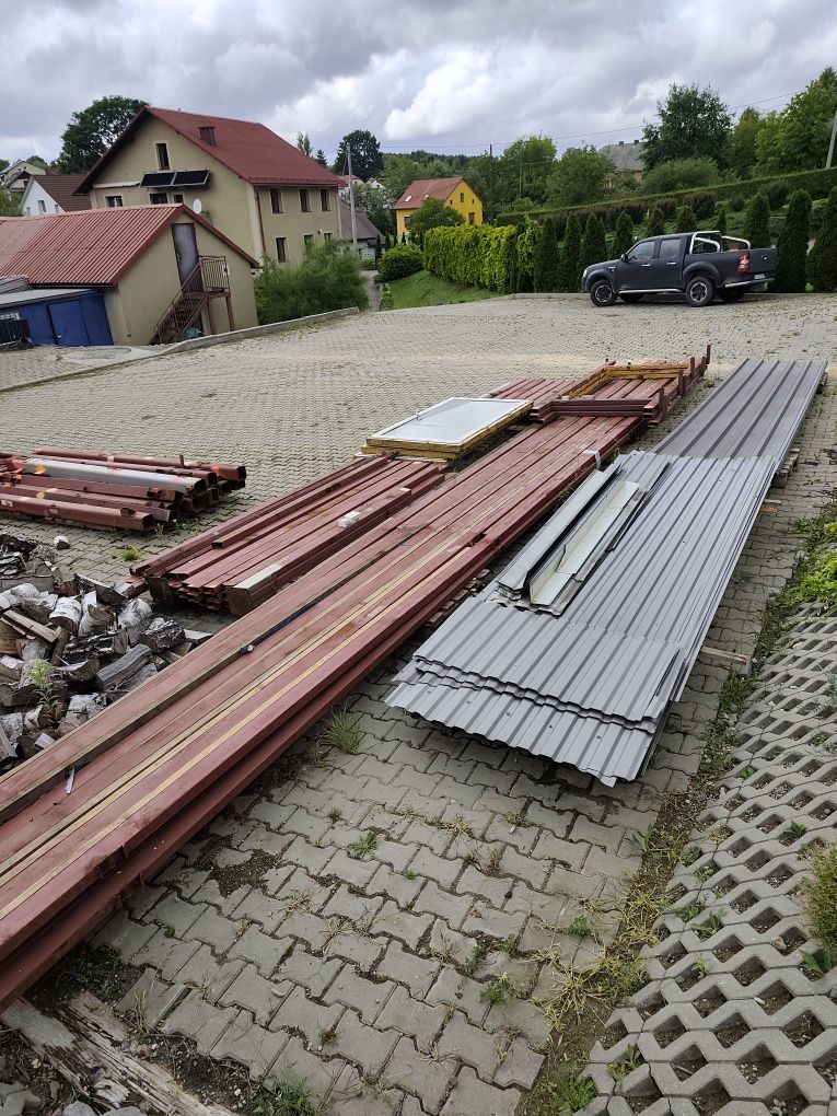 Sprzedam halę garaż blaszany ,wiata  10x10