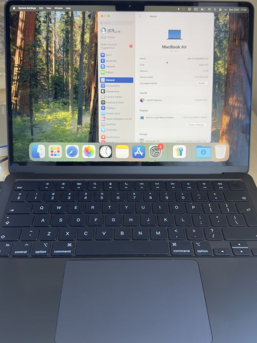 MacBook Air M2 (2022) - 256GB SSD / 8GB RAM - Como Novo - €790