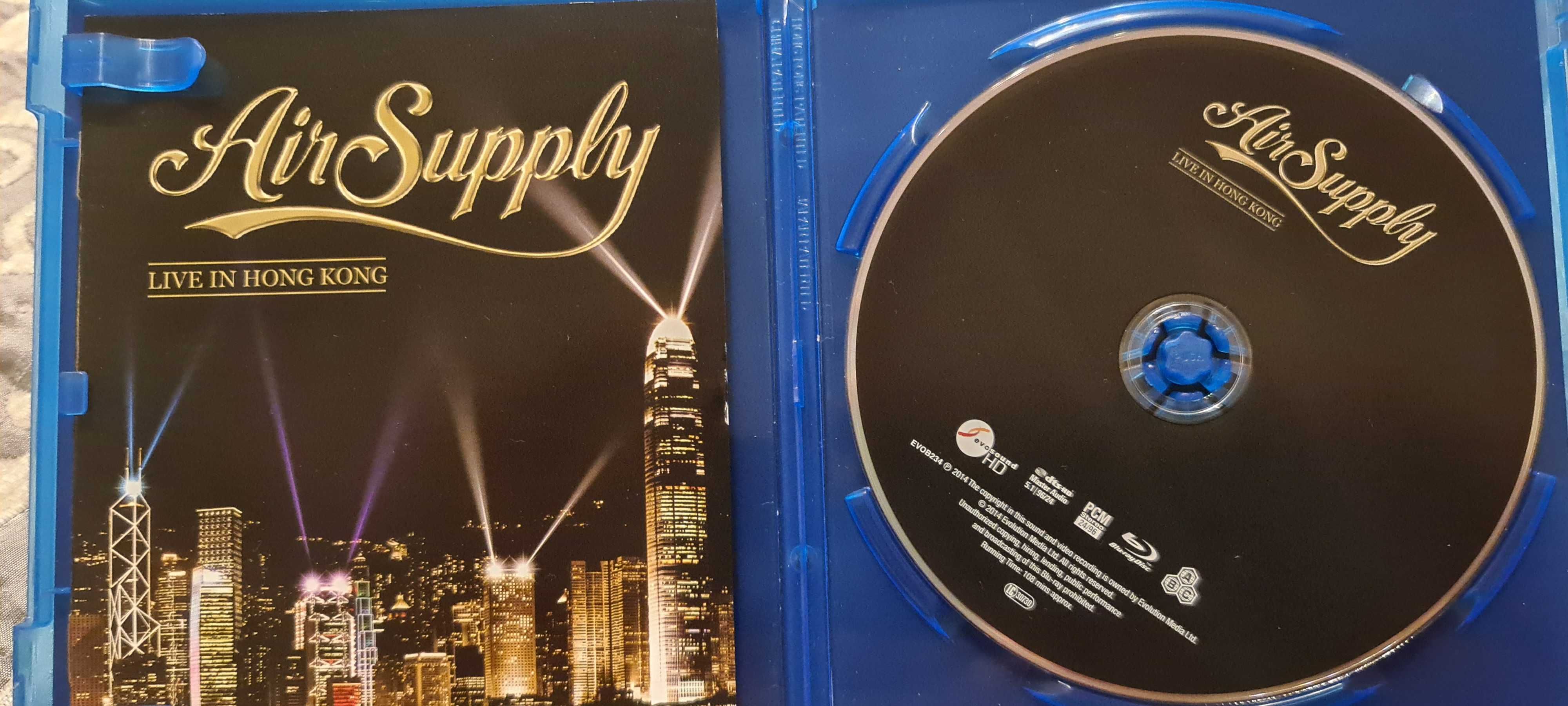 Air Supley, Live In Hong Kong, Blu-rey