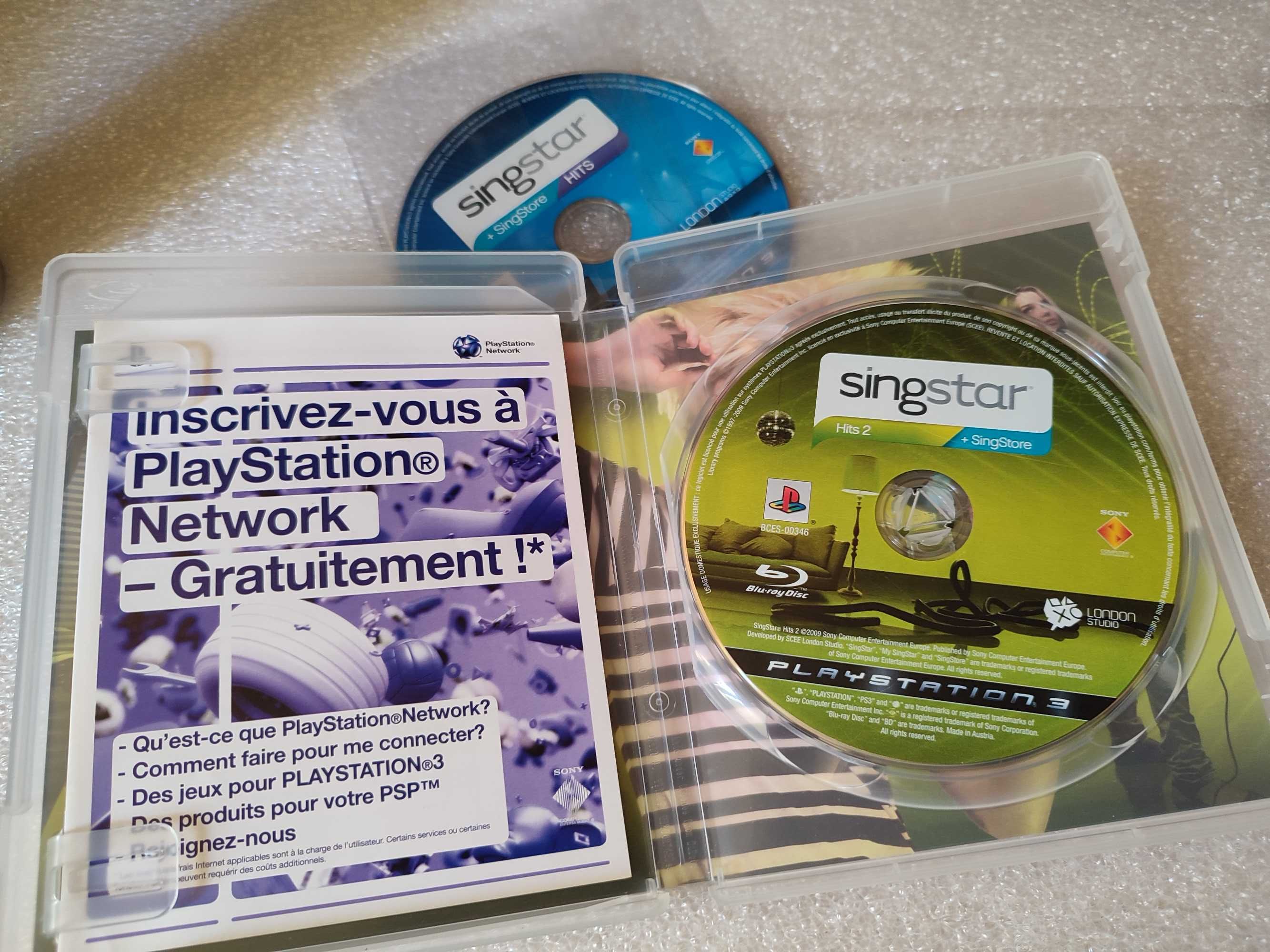PS3 - SingStar Hits 2 - unikat, exclusive z Francji + gratis