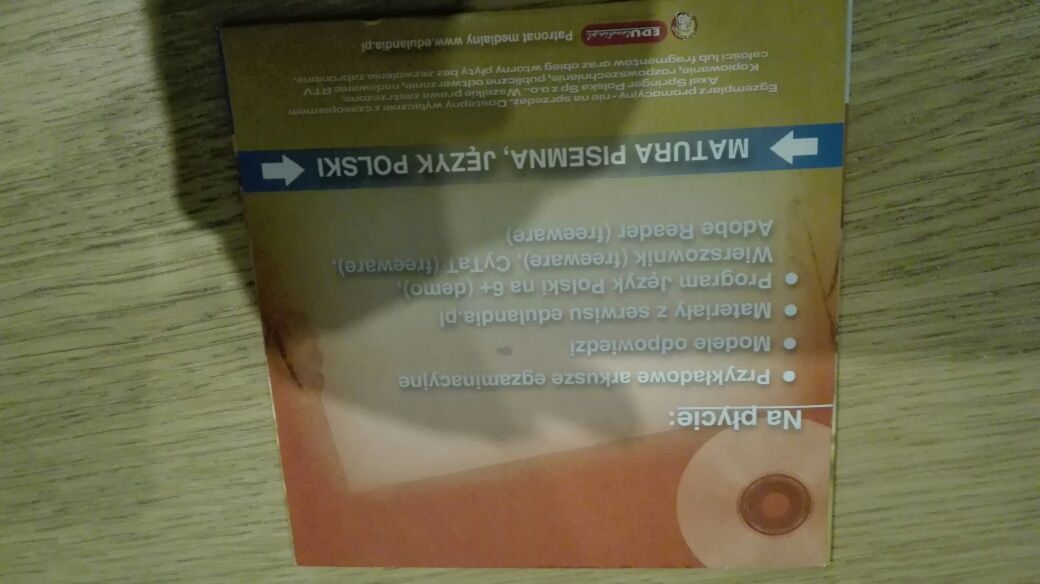 Matura polski angielski plyty CD