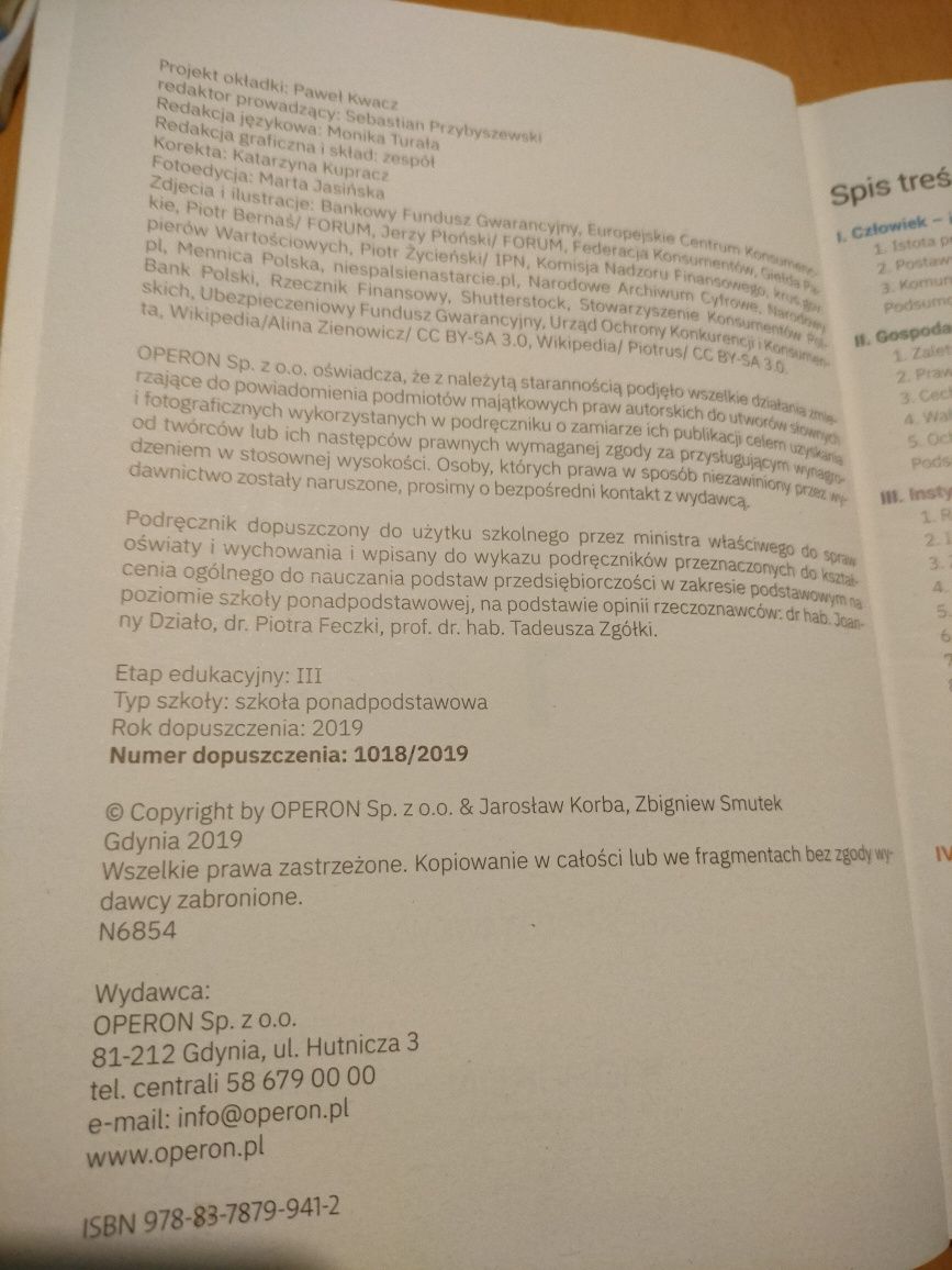 Podstawy przedsiębiorczości.