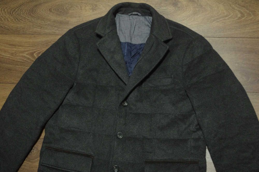 Hackett Mayfair Cashemire quilted down jacket оригінал L стан чудовий