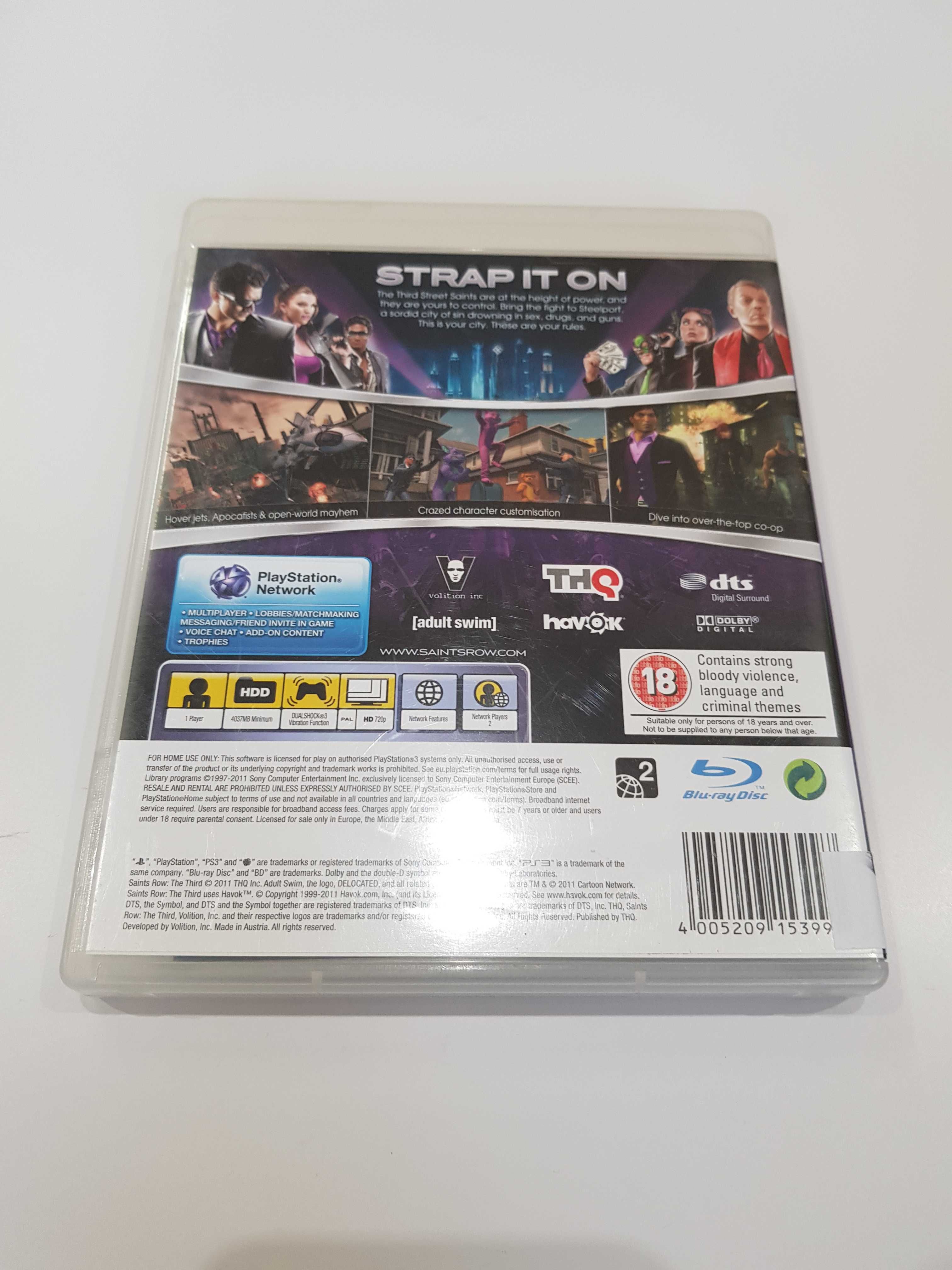 Saints Row The Third PS3 Sklep Iława