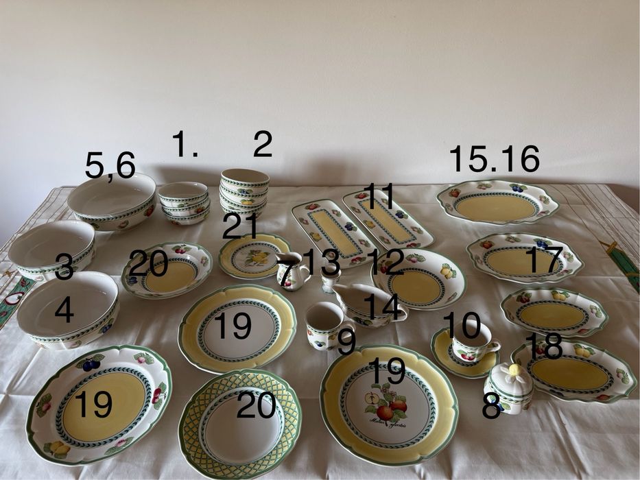 НОВИЙ  колекція Френч Гарден Villeroy& Boch