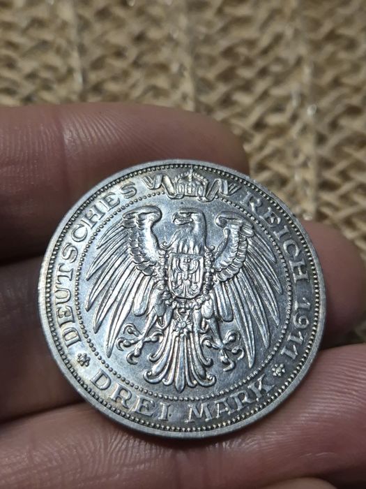 3 marki 1911 Uniwersytet we Wrocławiu STAN