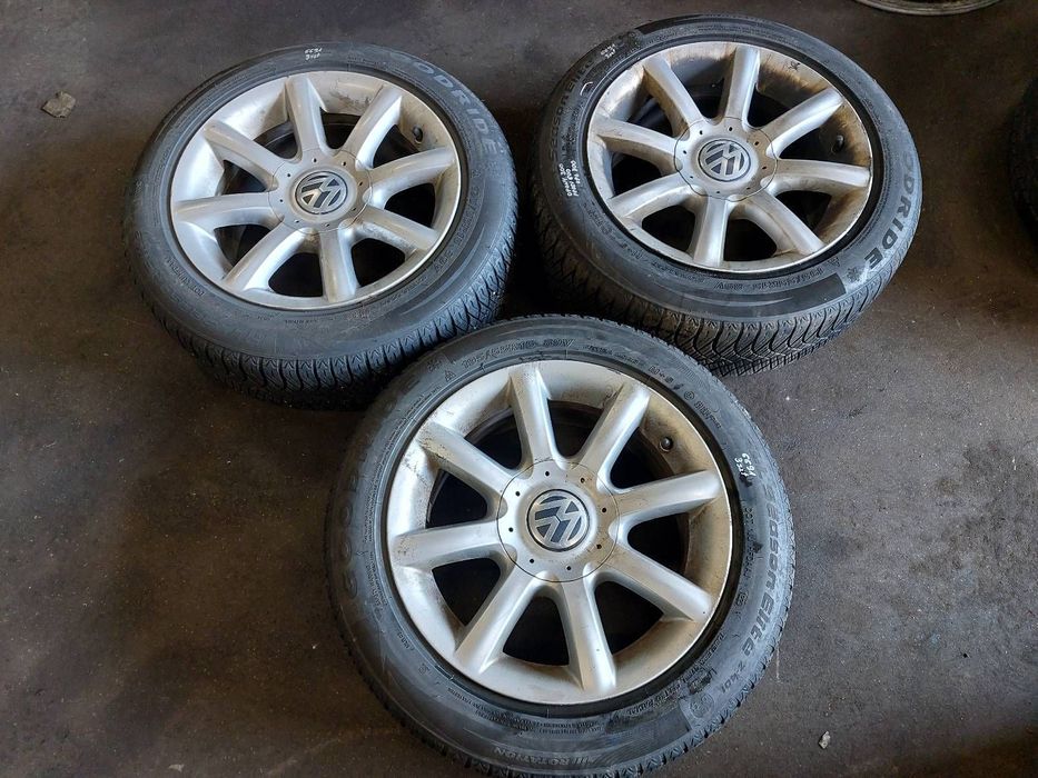 FELGI ALUMINIOWE 3 SZT 5x112 7Jx15 ET37 FI57,1 VW AUDI SKODA SEAT