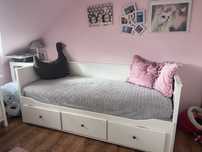 łózko ikea hemnes