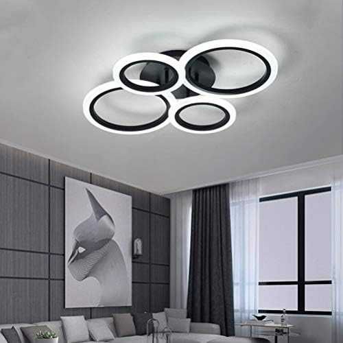 Lampa sufitowa żyrandol led plafon 3 kolory pilot bluetooth 55CM