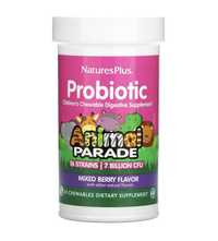NaturesPlus, Animal Parade, Пробиотики для детей, 30 таблеток