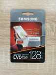 Карта пам'яті 128 Гб Samsung Plus Evo Class 10 UHS-I microSDXC U3 з ад