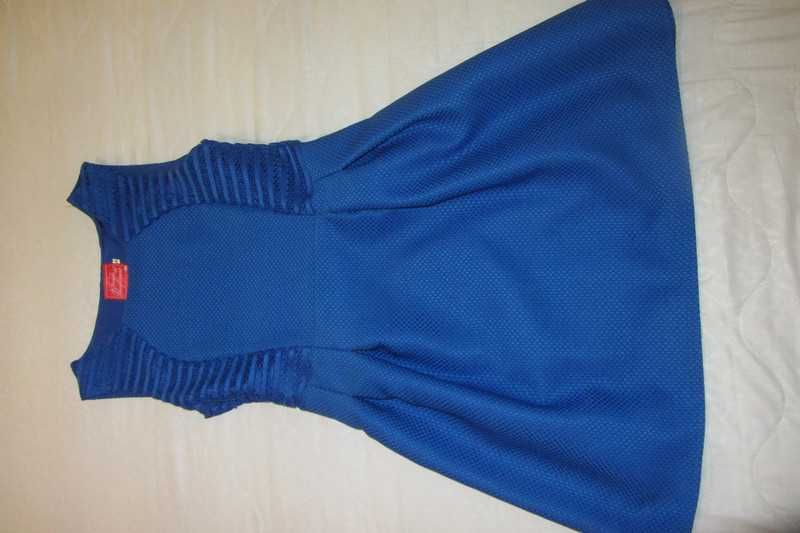 niebieska sukienka xs