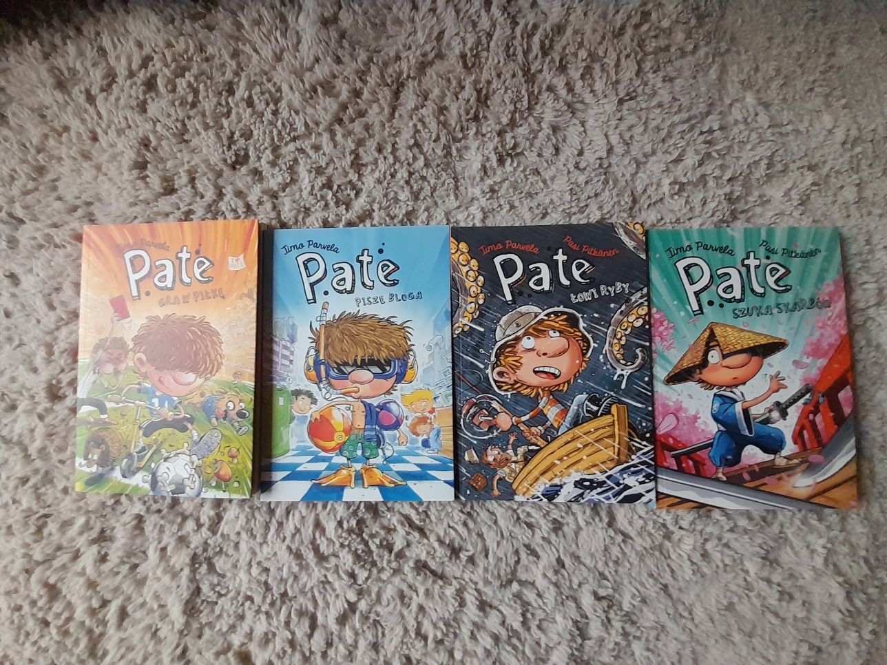 Pate - cztery książki