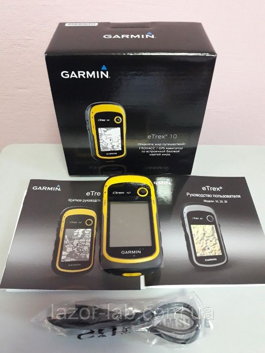 Измеритель площади поля GARMIN ETREX 10, GPS- навигатор