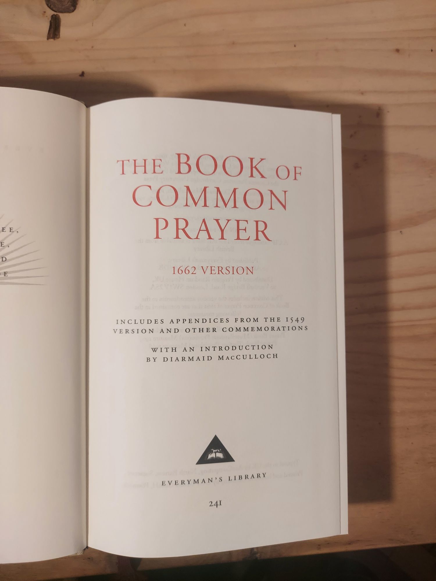The Book of Common Prayer (Inglês)