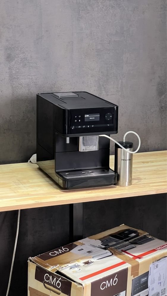Кавомашина Miele cm 6350 Чорний Ідеал Гарантія Латте Капучіно