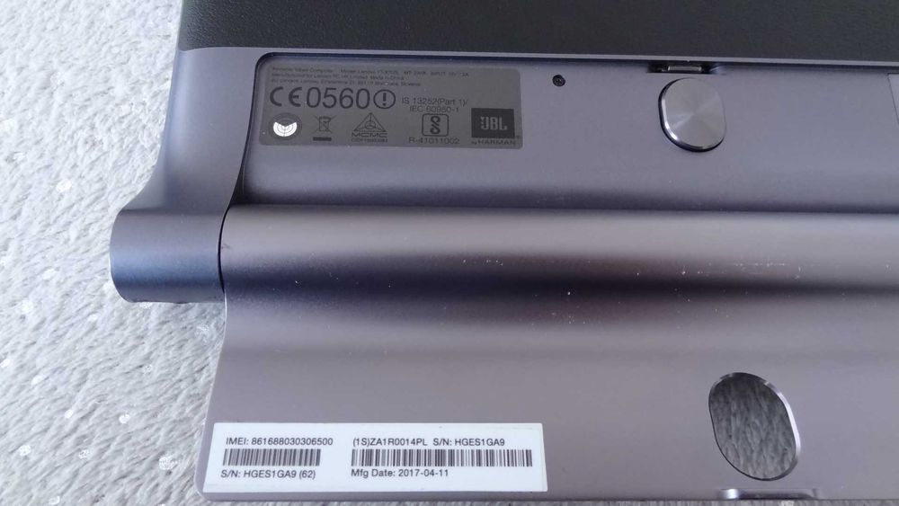 Lenovo Yoga TAB3 Plus  YT-X703L puma black LTE telefon