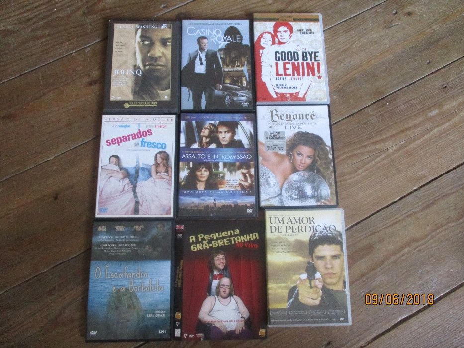 DVDs de filmes de Pedro Almodovar e outros