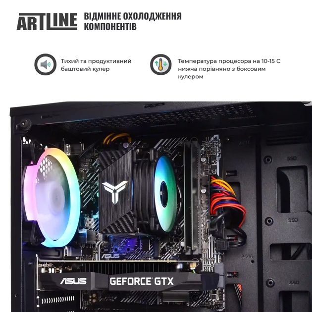 Пк персональний компютер Artline в ідеальному стані з Windows дешево