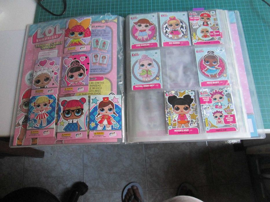 Espetaculares cromos da LOL