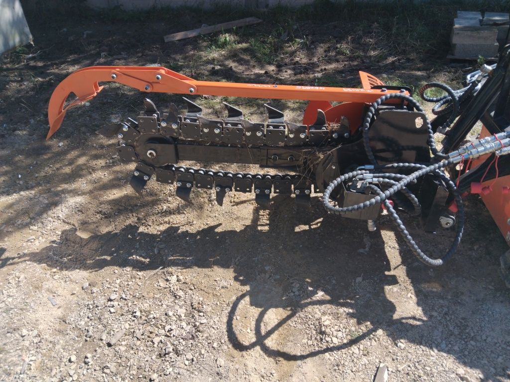 Koparka łańcuchowa Captok nowa do miniladowarki hydrauliczna