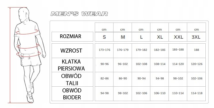 4f Komplet Koszulka + Spodenki Rowerowe / rozm Xl