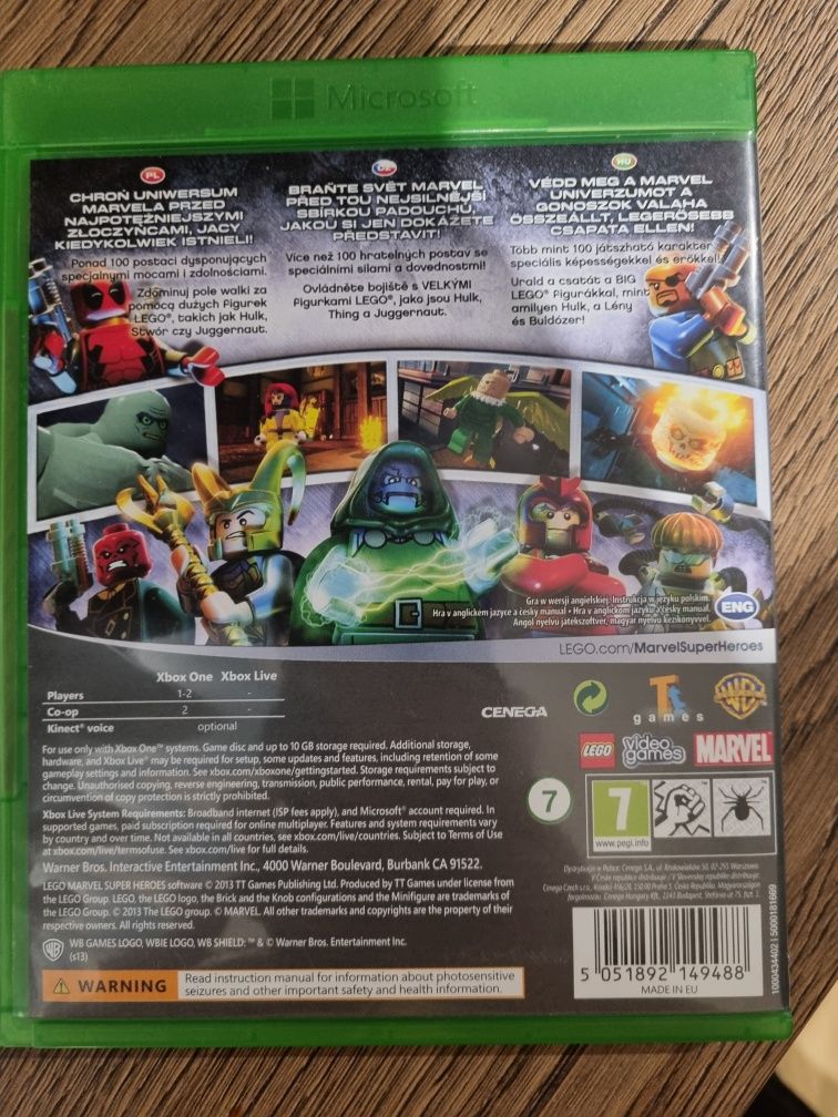 Gra Lego Marvel Super Heroes